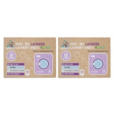Eco Green Living Lavender Scented Non-Bio Laundry Sheets, Hypoallergenic Dete...