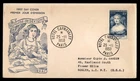 Mayfairstamps France FDC 1950 Marquise de Sevigne Writing Letter First Day Cover