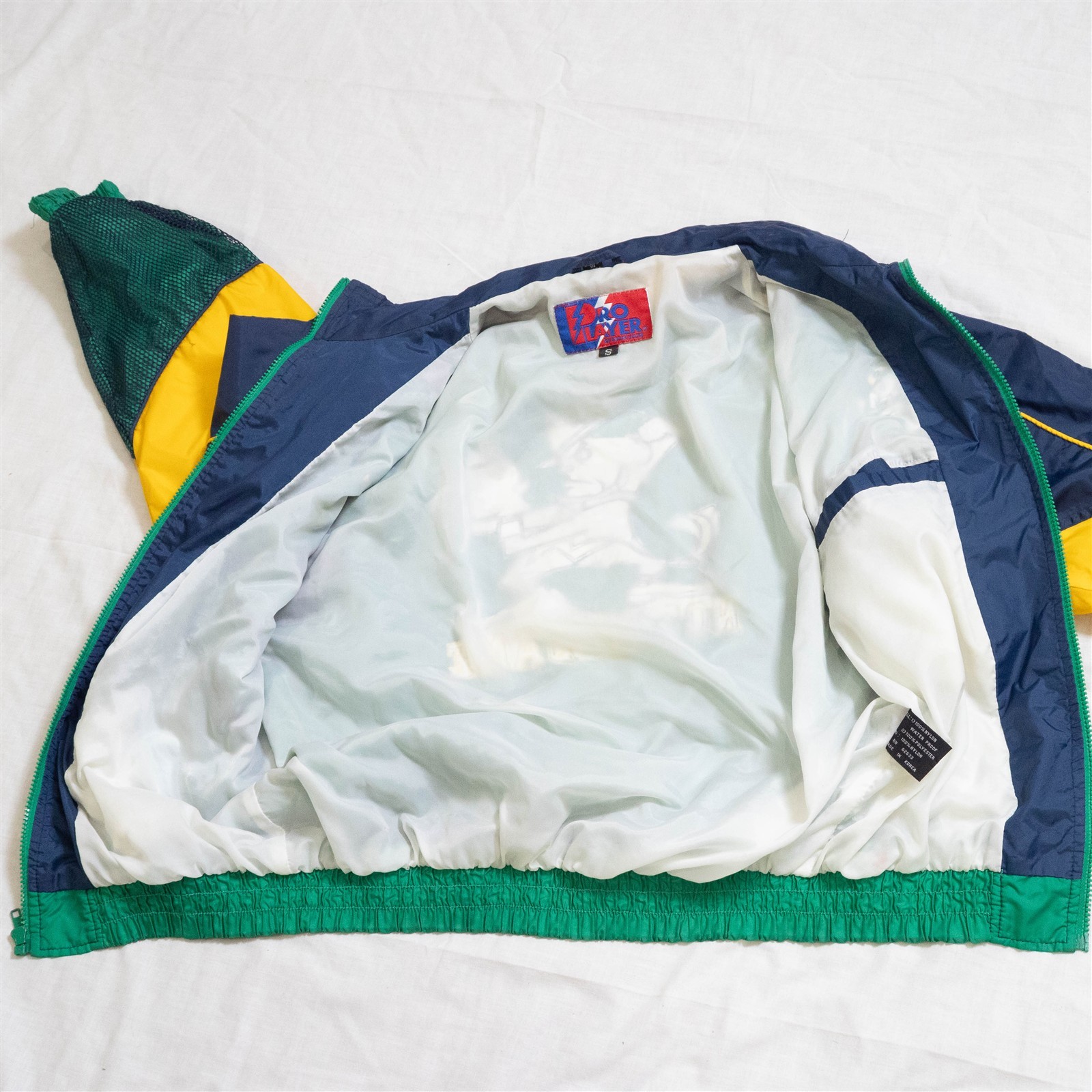 Notre Dame Fighting Irish Wildly Vintage 1980s Pro Player Fishnet Jacket Small image 10