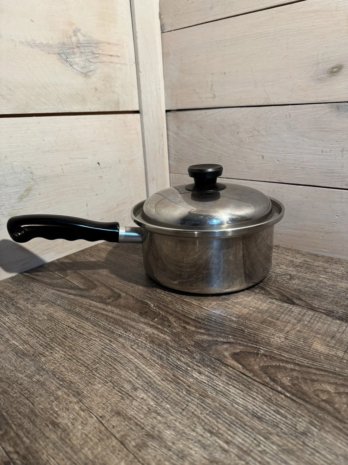 VINTAGE Vita Craft Sauce Pan Pot W/ Lid 7.5” X 3.5” Stainless Steel