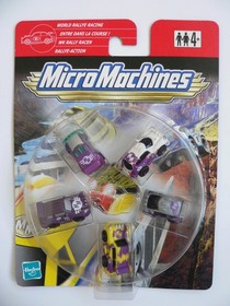 4 x 2001 2003 Hasbro Micro Machines World Rallye Racing Phunky Freestylers sets