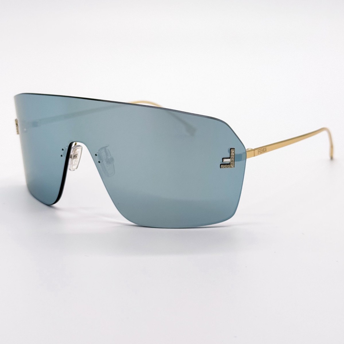 NEW FENDI SUNGLASSES FE4121US 30X GOLD WOMEN EYEWEAR FENDI | eBay