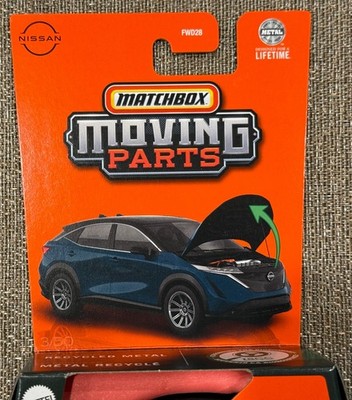 2025 Matchbox Moving Parts 2023 Nissan Ariya , Aqua Blue , Free