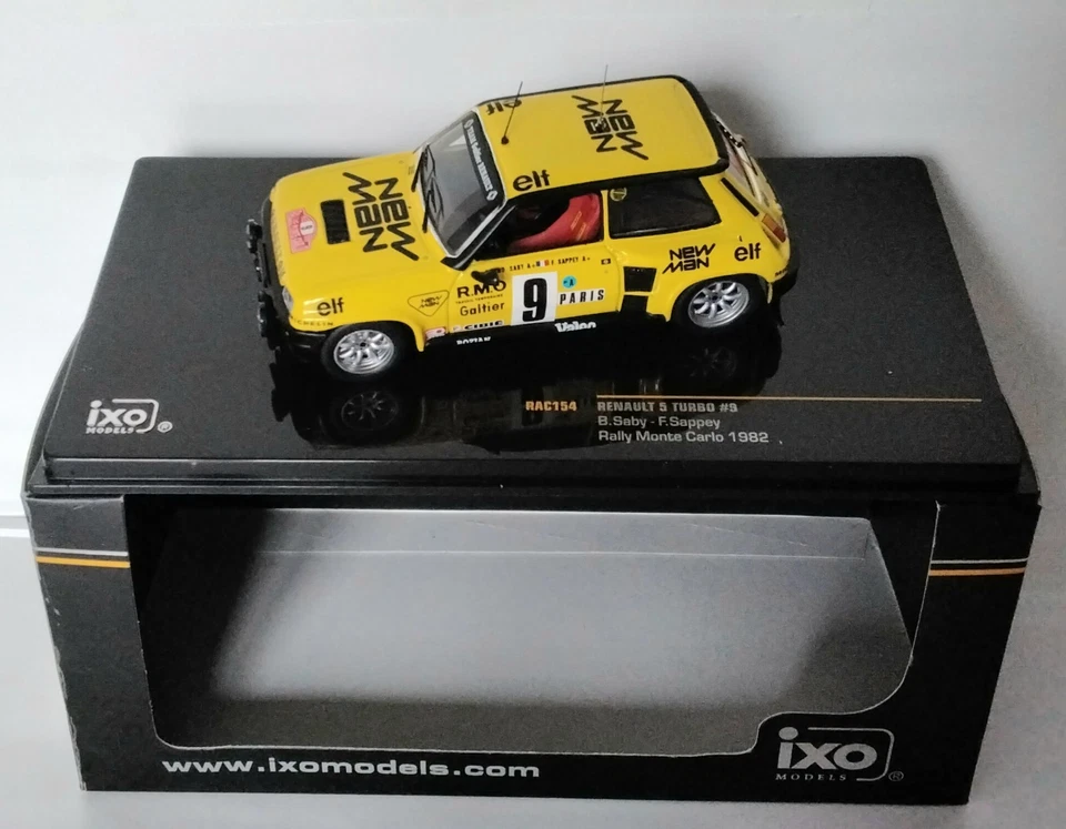 Renault 5 Turbo Saby/Sappey Rally Monte Carlo 1982 1/43e IXO Ref RAC154 - Photo 1/1