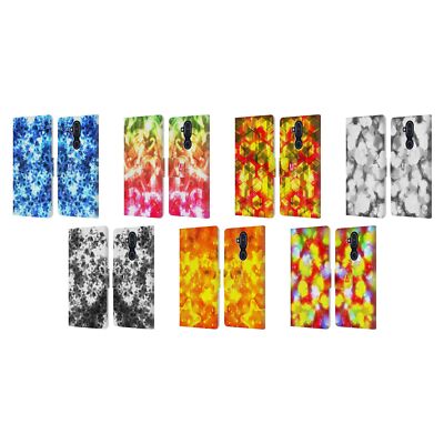 HEAD CASE DESIGNS BOKEH CHRISTMAS EDITION LEATHER BOOK CASE FOR NOKIA PHONES