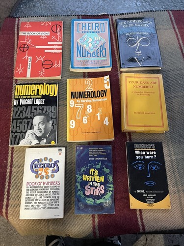 Numerology Book Lot. Symbols, Occult
