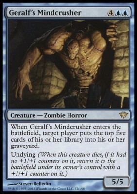 Geralf's Mindcrusher ~ Dark Ascension [ Excellent ] [ Magic MTG ]