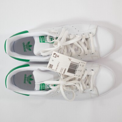 Adidas Stan Smith White Green (Youth) M20605 Size 5.5 (Read