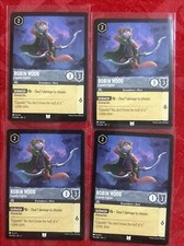4x Disney Lorcana Floodborn - Robin Hood Capable Fighter - NM - x4