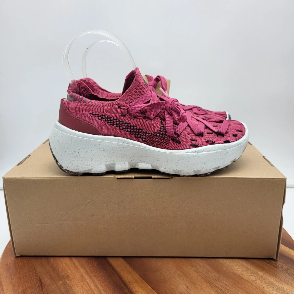 Nike Space Hippie 04 Running Shoes Womens Size 5 Sweet Beet / Team Red New  | eBay