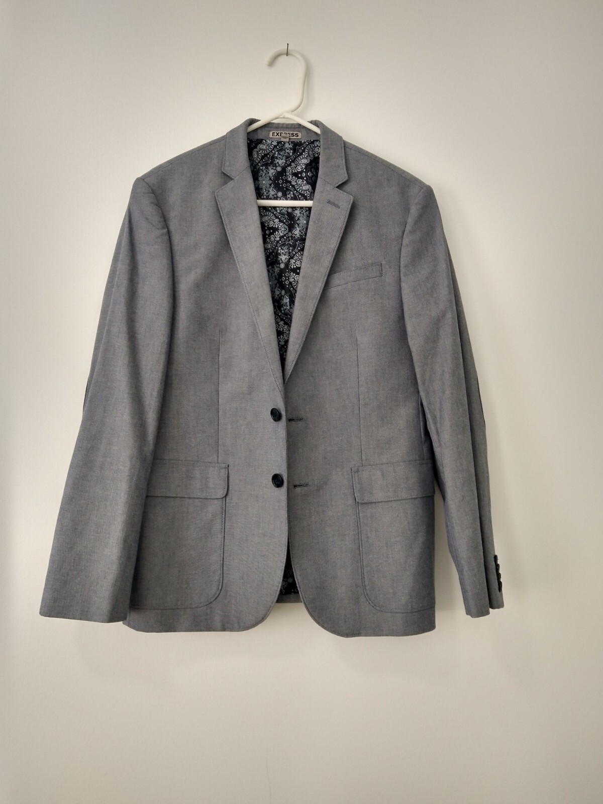 Express Gray Jacket  with pockets for formal or c… - image 1