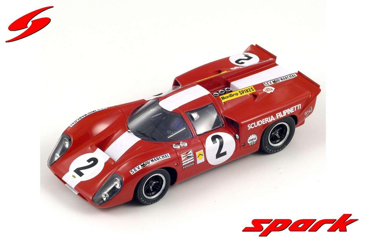 1:18 SPARK Lola T70 Mk3B #2 24H Le Mans 1969 Bonnier Gregory 1:18 SPARK Lola T70 Mk3B #2 24H Le Mans 1969 Bonnier Gregory