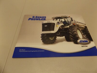 GVM  SELF-PROPELLED  SPRAYERS,  E-SERIES  PROWLER,  2013