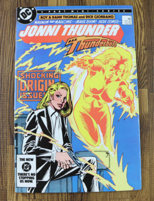 1985 DC Comics Jonni Thunder #1 FN+/VF