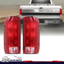 Tail Lights Lamp Leftright Pair Set Fit For 90-97 Forford F150 F250 F350 Bronco