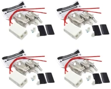 🛠️4-Pack Range Burner Receptacle for Whirlpool Jenn Air Maytag Roper 12001676