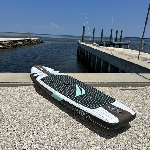 NAUTICA SMOOTH Hybrid Kayak + Paddleboard, Inflatable Fishing SUP + Kayak Seat - Picture 6 of 23