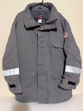 BRAND NEW BULWARK FR CAT 4 HEAVY GRAY COAT 4XL JACKET XXXXL 4 XL