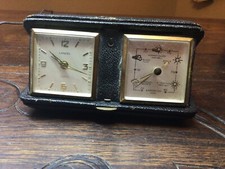 LANCEL-Ancien Réveil Baromètre Horloge Pendule pour pieces