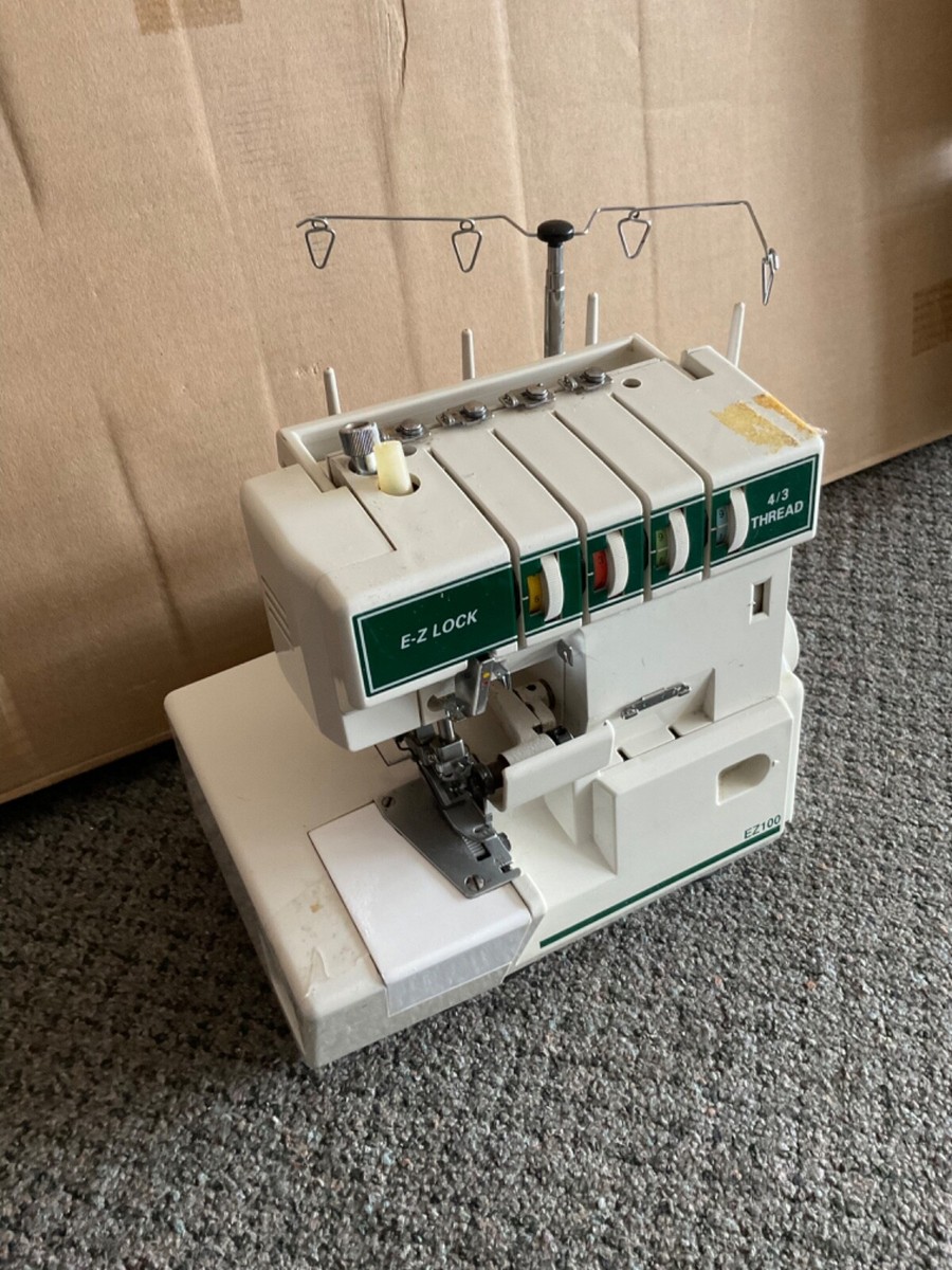 しーページ Simplicity Easy Lock EZ100 4 thread home serger for parts or