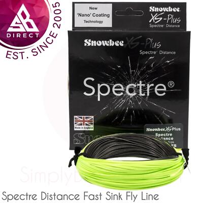 Snowbee XS-Plus Spectre Distance Fly Line - Fast-Sink