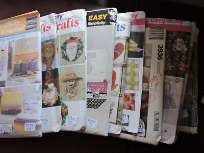 Home Craft Sewing Patterns Group 2- You Pick - Read Listing