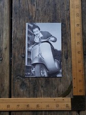 Vespa Postcard Original Vintage Photo