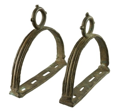 Jouet ancien , Cheval en Bronze , Rajasthan , Inde