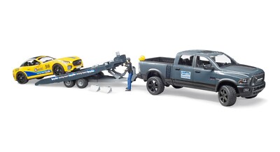 Bruder Spielzeug 02504 RAM Power Wagon Roadster Auto PKW Aussstellungsstück Neu