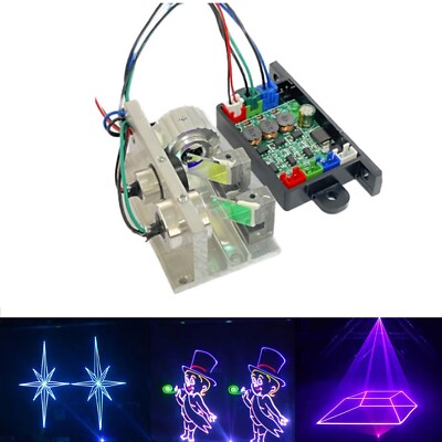 1pc RGB 200mW Bühne Licht Animation Licht Halbleiter Festkörperlaser