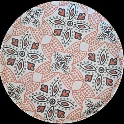 Four (4) Member's Mark ~ Melamine ~ 8.23'' Salad Plates w/Elevated Edge (6)