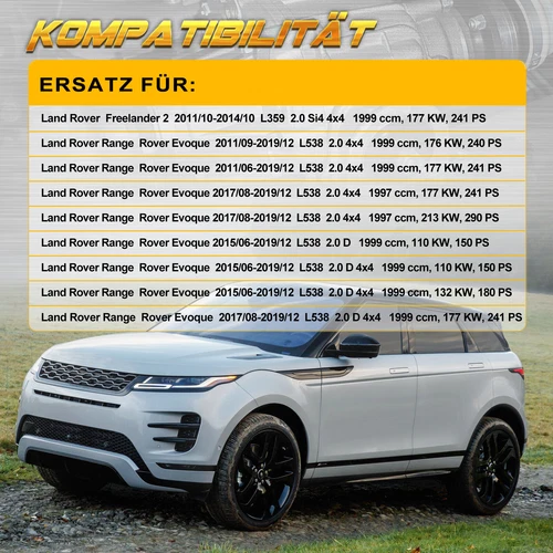 Caja de distribución delantera VTG #LR039783 para Range Rover Evoque L538 2.0L - Imagen 2 de 11