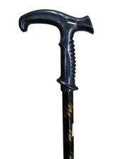 Bastone Da Passeggio Per Anziani Disabili Nero lunghezza 90cm idea