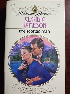 The Scorpio Man By Claudia Jameson Harlequin Presents (1985) Very Good