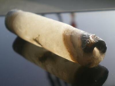 WOW!! Somptuous Natural Rough Ancient  QUARTZ DZI bead Tibet 200 Years Old !
