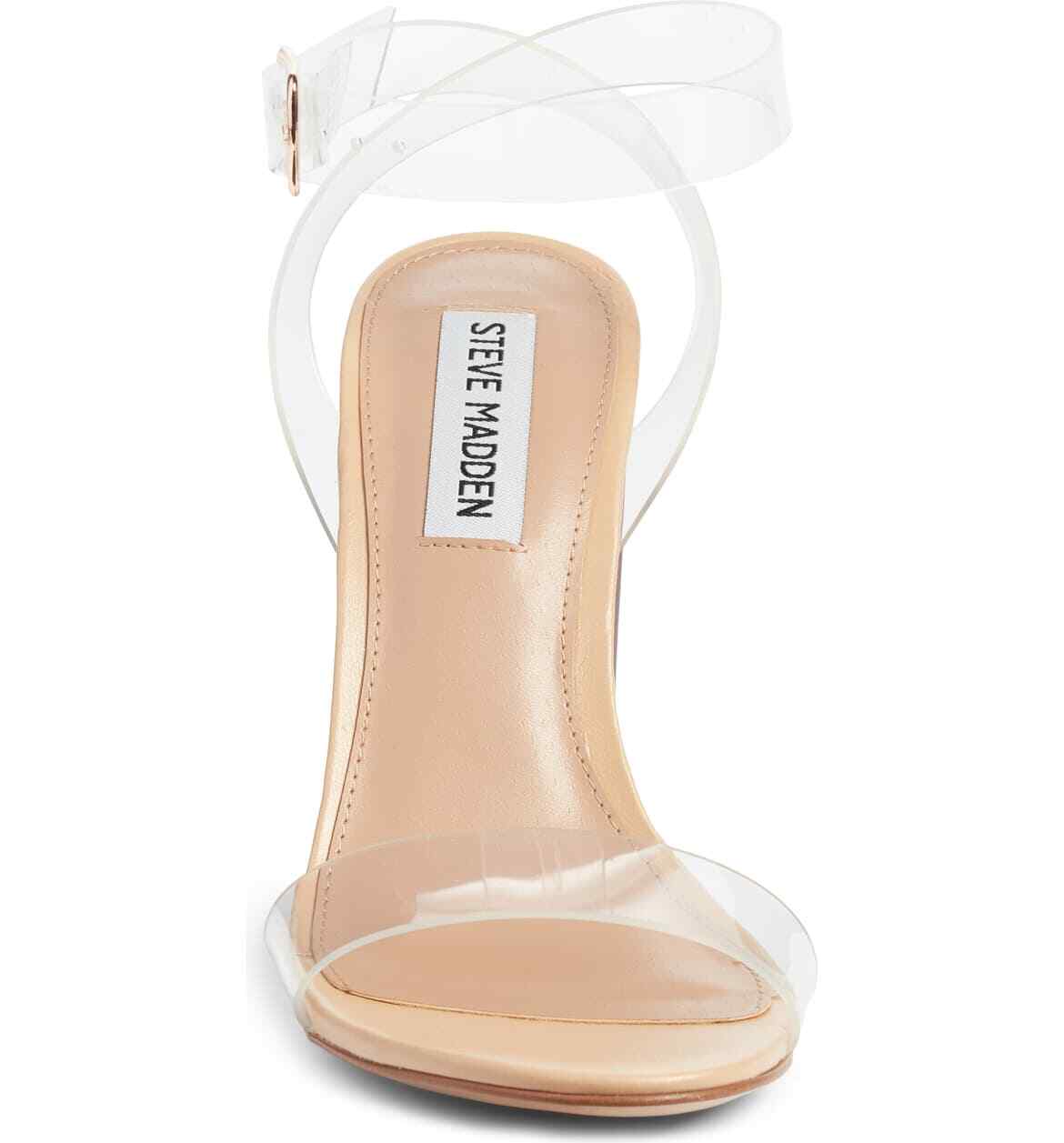 camille clear sandal