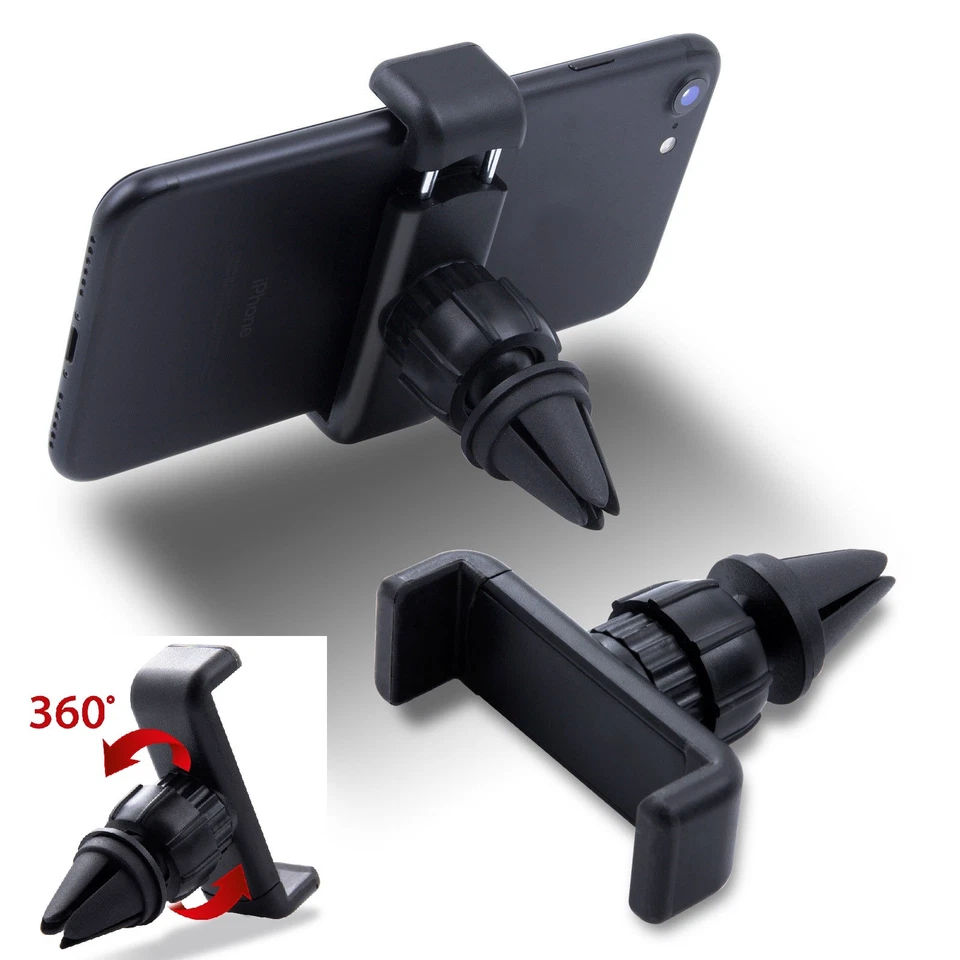 360° Auto Handy Halter Halterung Universal KFZ Lüftungsgitter Halter Drehbar neu - Bild 3 von 4