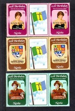 NEVIS #150-153   1982 OVPRT ROYAL BABY MINT VF NH O.G PAIRS