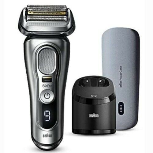 Braun Series 9-9477cc Pro Men's Rechargeable Wet & Dry Electric Foil Shaver  With Prolift Trimmer, Powercase, & Smartcare Center : Target