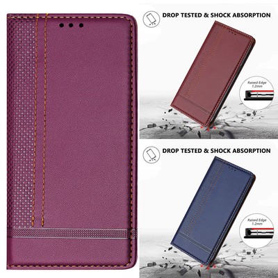 Magnetic Leather Wallet Phone Case For Xiaomi Redmi Note 11 10 9 8 Pro 11T 9S