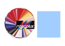 Rosco 62 Roscolux Sheet, 20x24, 62 Booster Blue