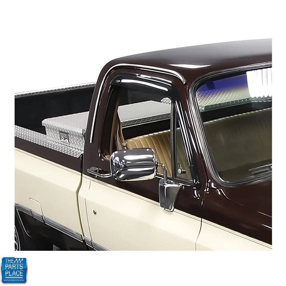 Chevy GMC 1974-1991 camioneta techo riel de goteo moldura acero inoxidable diestro Foto 2 de 2