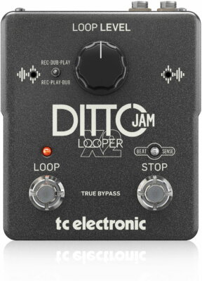 ギター tc electronic DITTO JAM X2 LOOPER tc electronic DITTO JAM X2 Intuitive Looper Pedal Guitar Effects