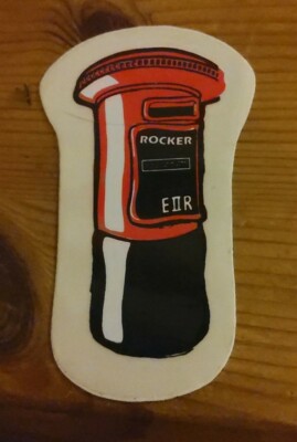 Deathbox Rocker Deathbox Rocker Postbox Skateboard Sticker original vintage( not ...