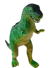 JARU T REX PLASTIC DINOSAUR 1985 TOY TYRANNOSAURUS PREHISTORIC FIGURE #1156