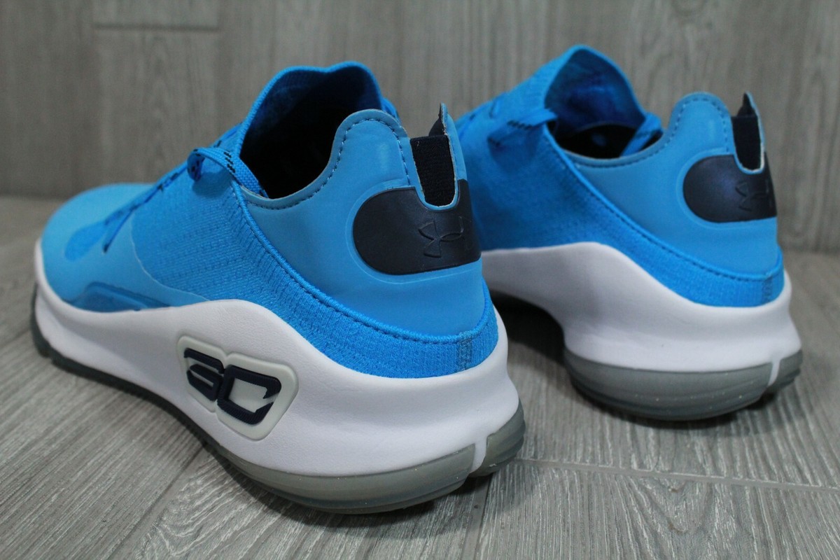 Under Armour Curry 4 Low Sample Basketball Shoes Size 10 3021707-407 Blue RARE Under Armour Curry 4 Low Sample Basketball Shoes Size 10  main image 2