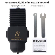 A1 Hotend 0.4mm Hardened Steel Nozzle for Bambu Lab A1/A1 Mini 3D Printer Part