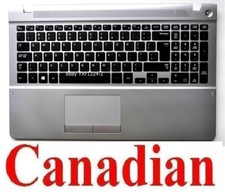Keyboard  Palmrest TopCase for SAMSUNG NP370R5E 370R5E CA Canadian BA75-04345J