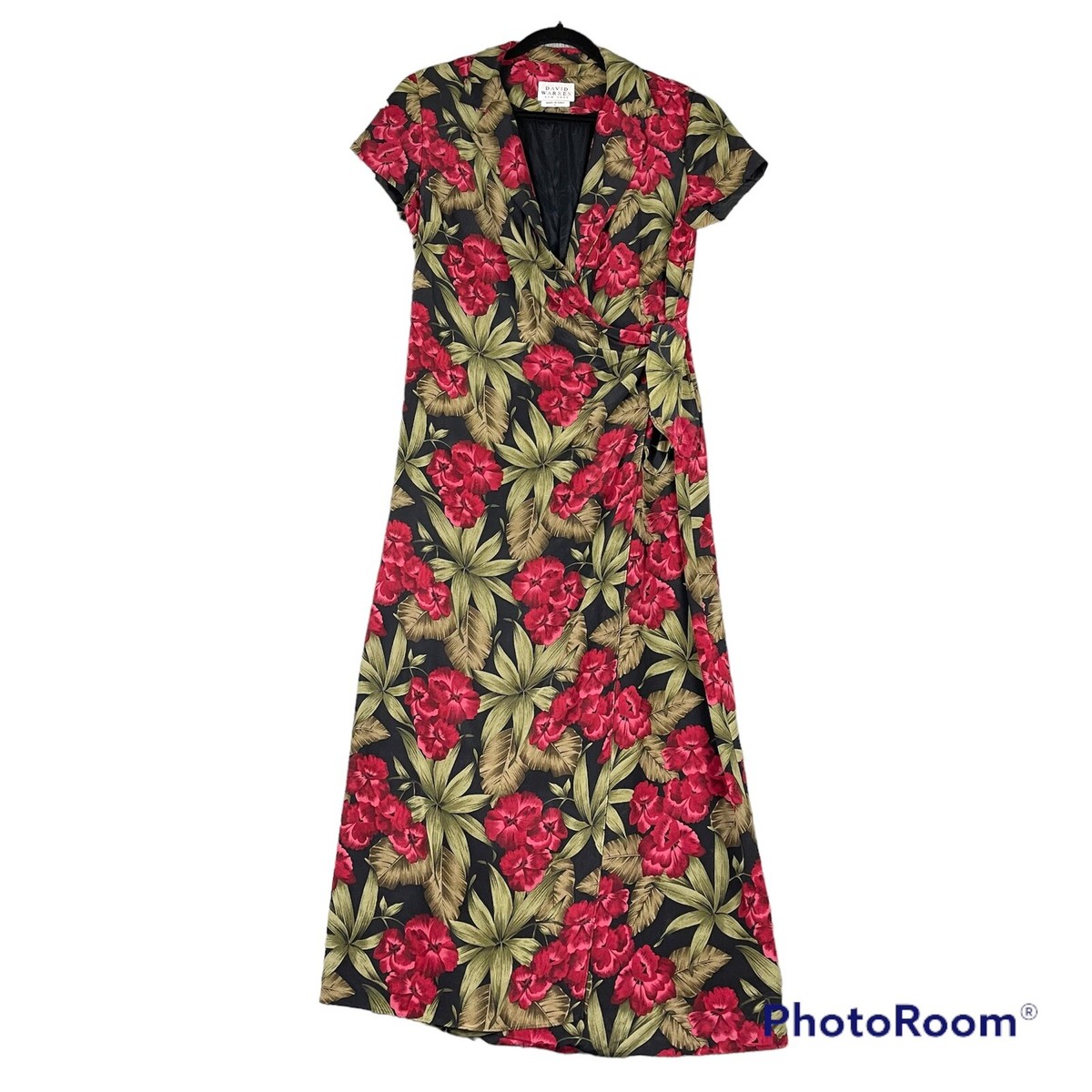 floral silk dress with sleeves Long Sleeve Embroidered, Floral Dress