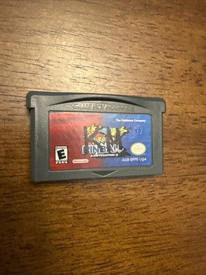 Pokemon Pinball Ruby & Sapphire GBA (Game Boy Advance - 2003) - Authentic Tested